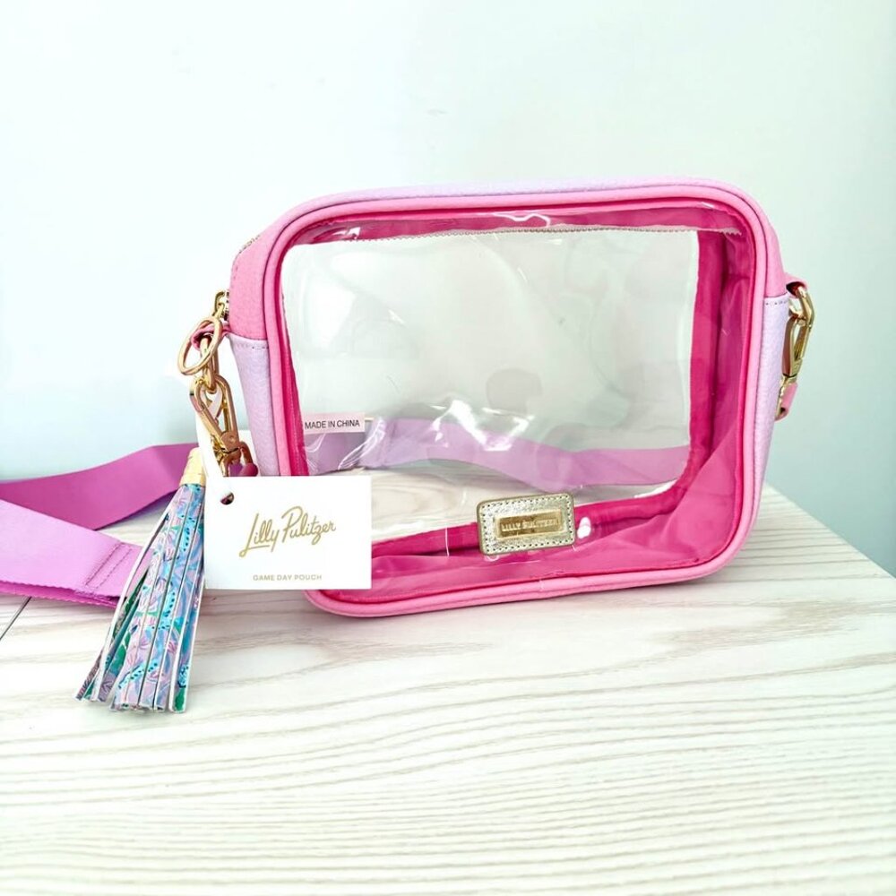 Lily Pulitzer Clear Game Day Bag